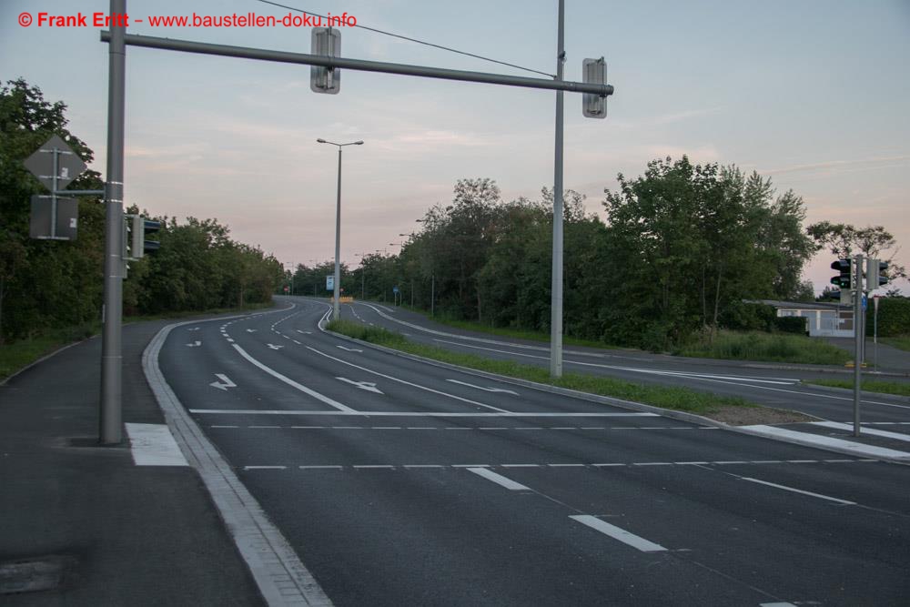 Neubau der Straßendecke Antonienstraße abgeschlossen.