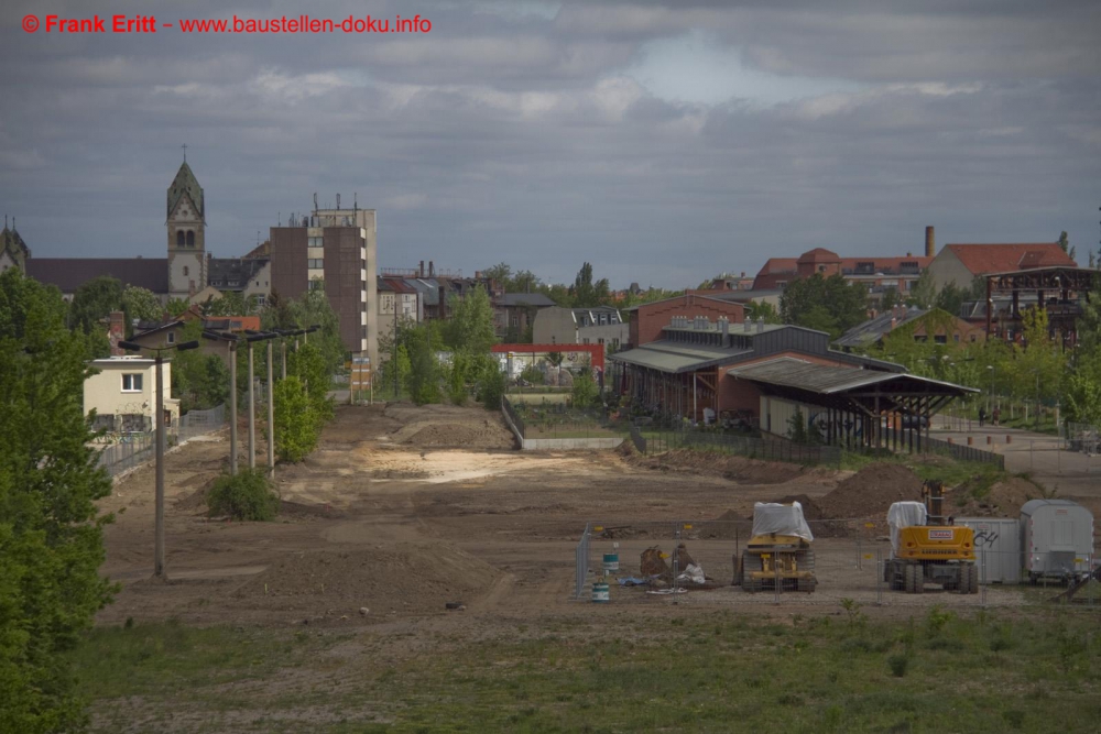 Blick von der Antonienbrücke nach Norden