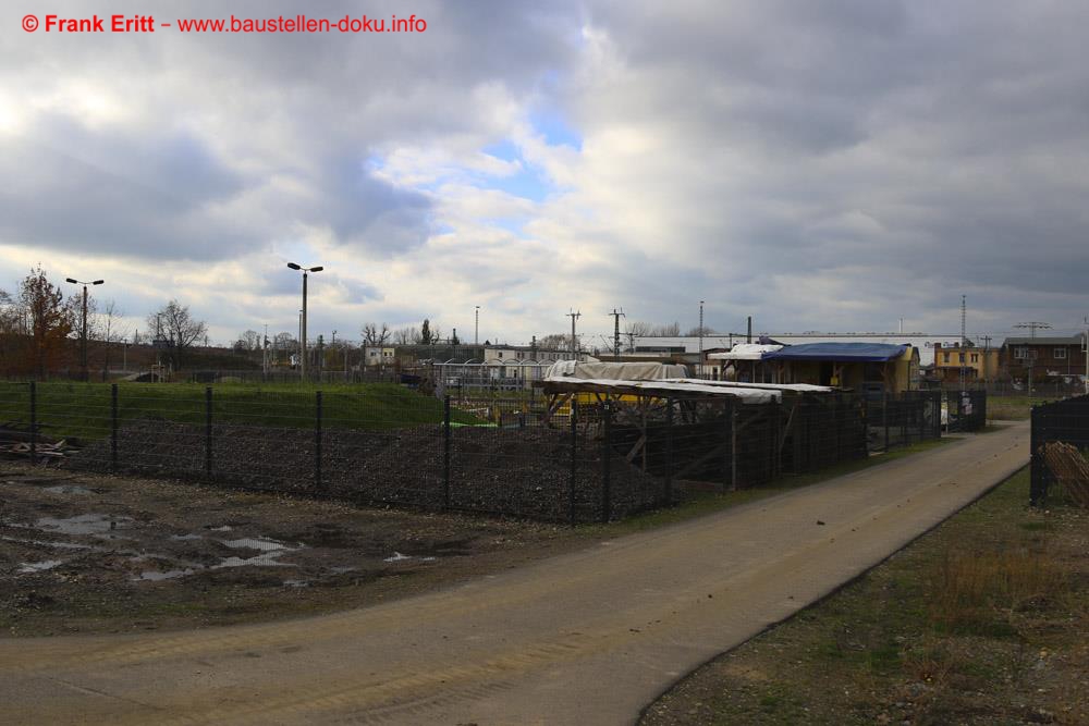 Gleis-Grün-Zug Leipzig Plagwitz