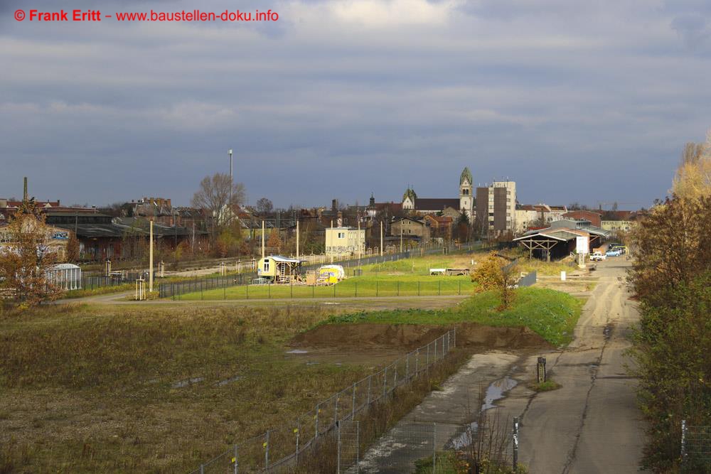 Blick von der Antonienbrücke nach Norden