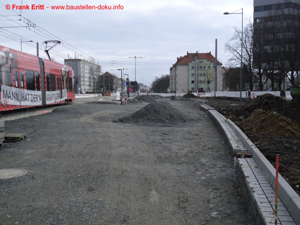 Mittlerer Ring Leipzig - Ausbau Max-Liebermann-Straße