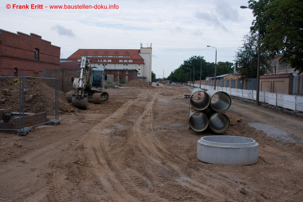 Mittlerer Ring Leipzig - Ausbau Max-Liebermann-Straße