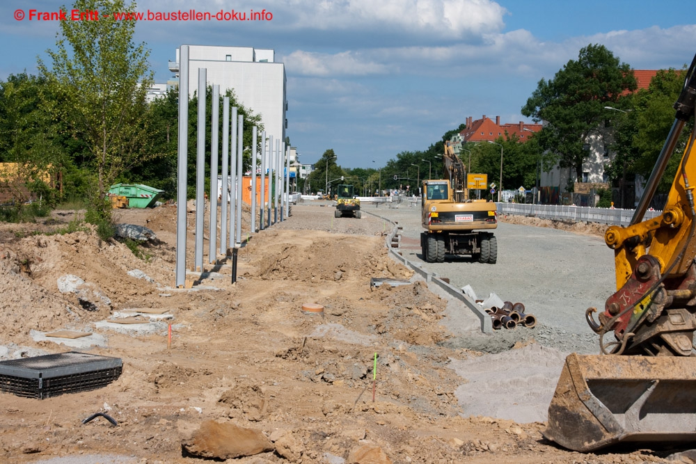 Mittlerer Ring Leipzig - Ausbau Max-Liebermann-Straße