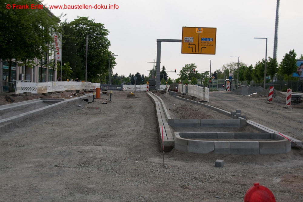 Mittlerer Ring Leipzig - Ausbau Max-Liebermann-Straße