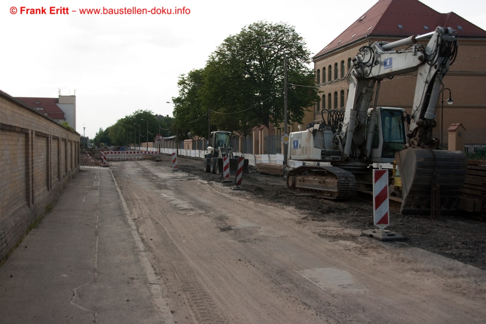 Mittlerer Ring Leipzig - Ausbau Max-Liebermann-Straße