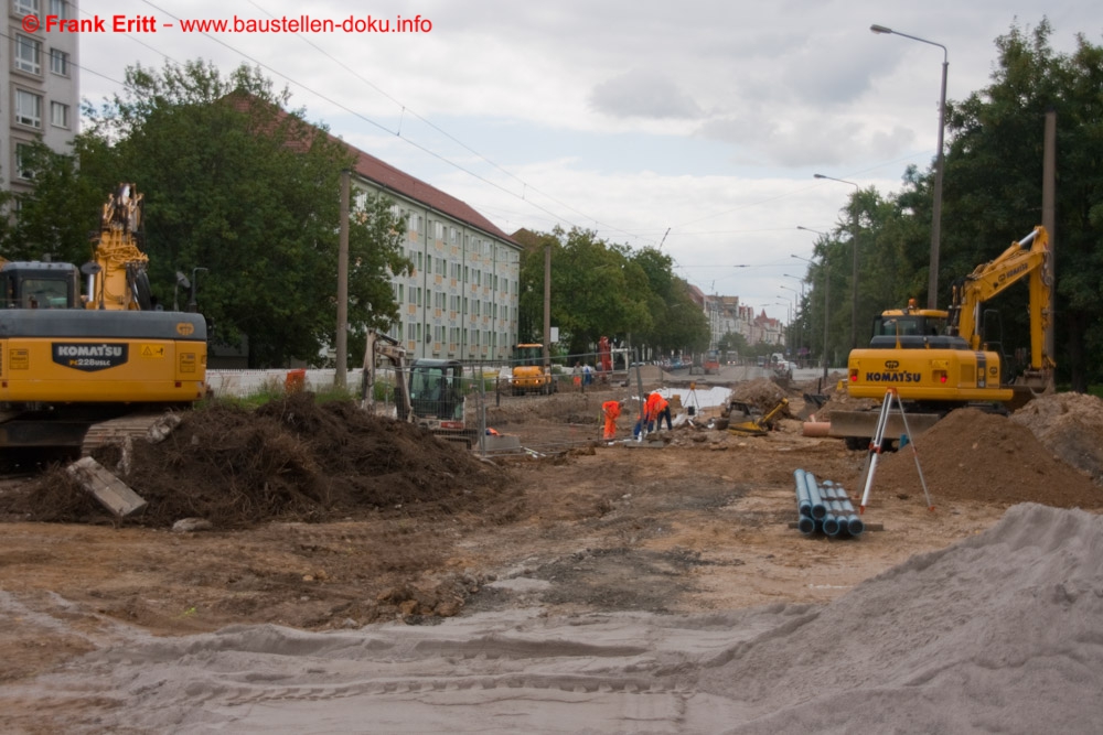 Mittlerer Ring Leipzig - Ausbau Max-Liebermann-Straße