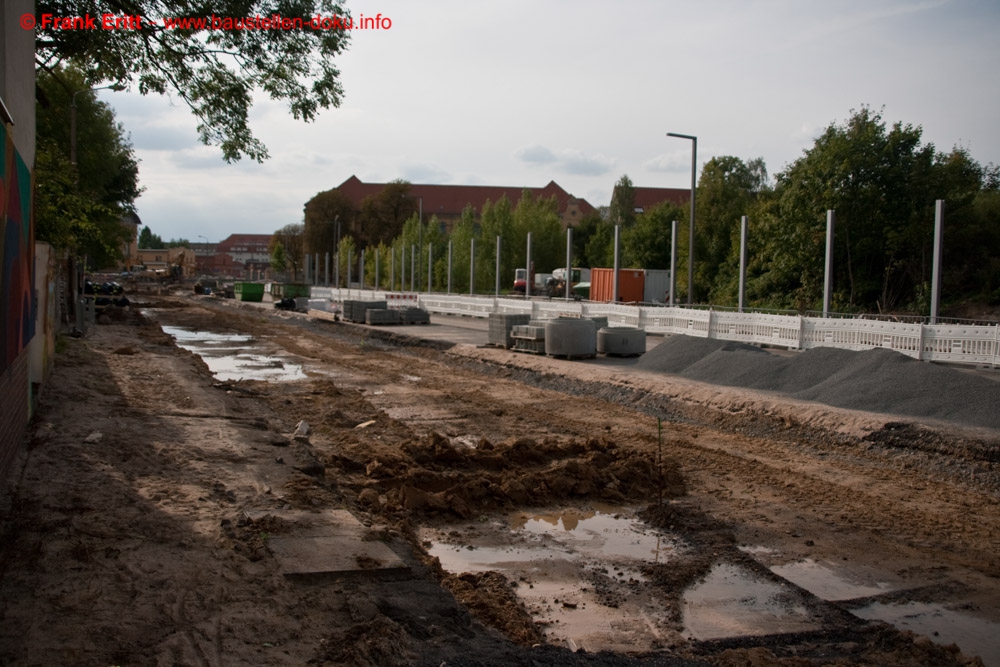 Mittlerer Ring Leipzig - Ausbau Max-Liebermann-Straße