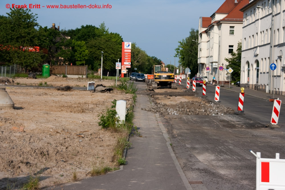 Mittlerer Ring Leipzig - Ausbau Max-Liebermann-Straße