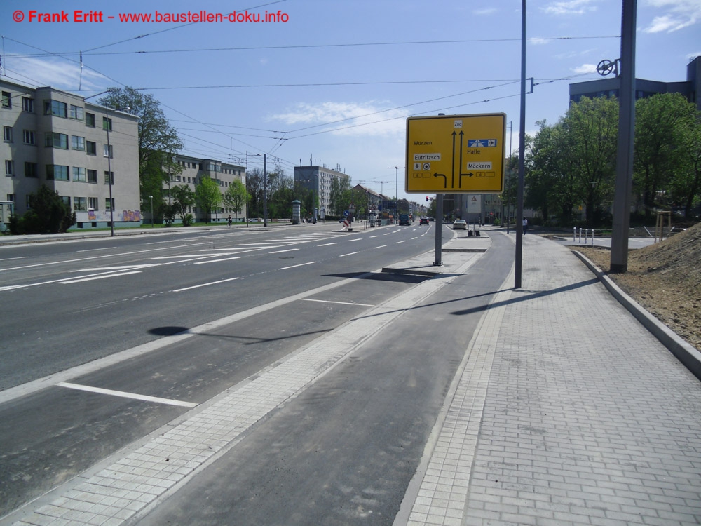 Mittlerer Ring Leipzig - Ausbau Max-Liebermann-Straße