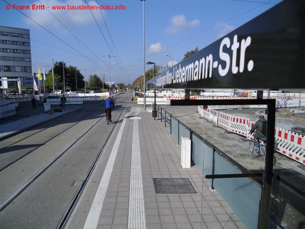 Mittlerer Ring Leipzig - Ausbau Max-Liebermann-Straße