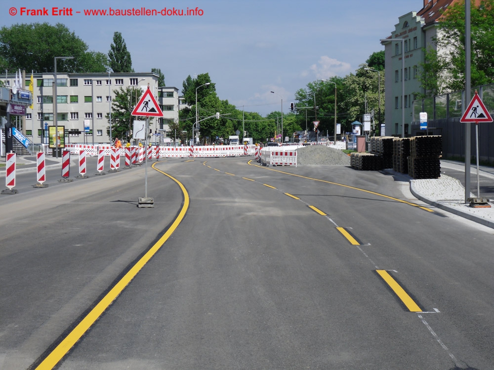 Mittlerer Ring Leipzig - Ausbau Max-Liebermann-Straße