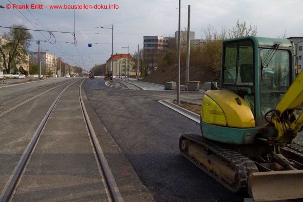 Mittlerer Ring Leipzig - Ausbau Max-Liebermann-Straße