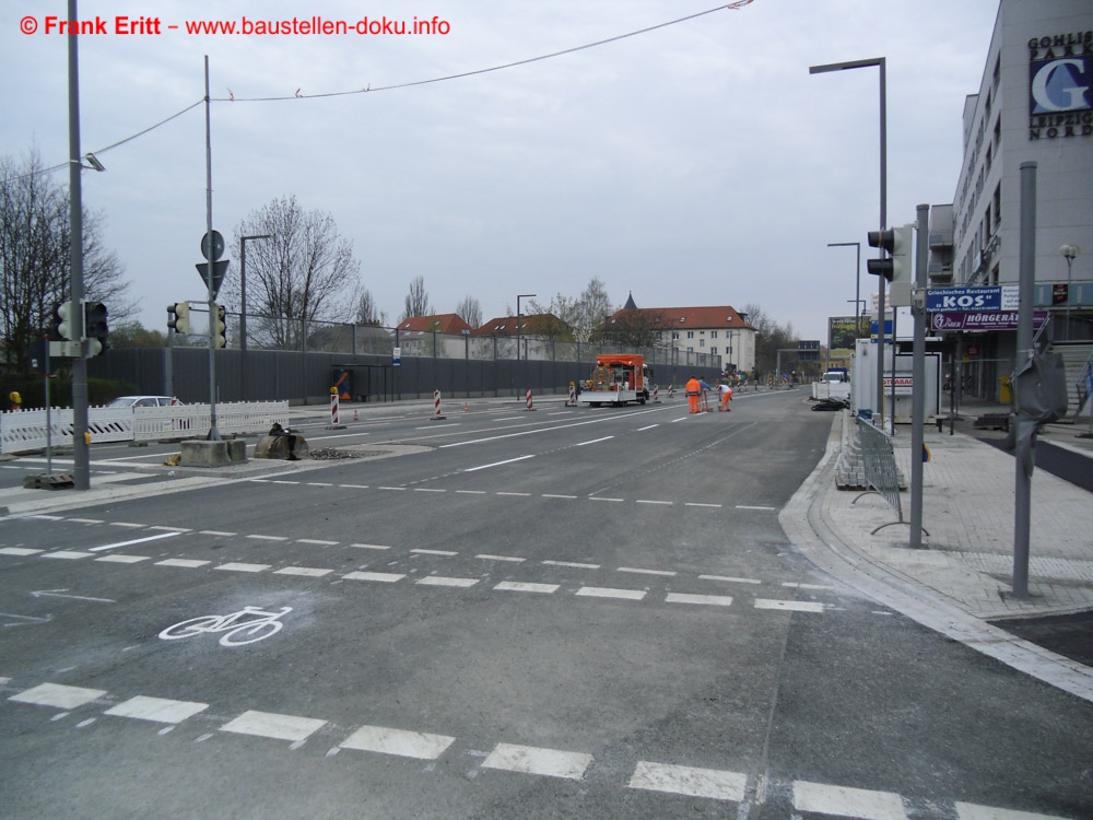 Mittlerer Ring Leipzig - Ausbau Max-Liebermann-Straße