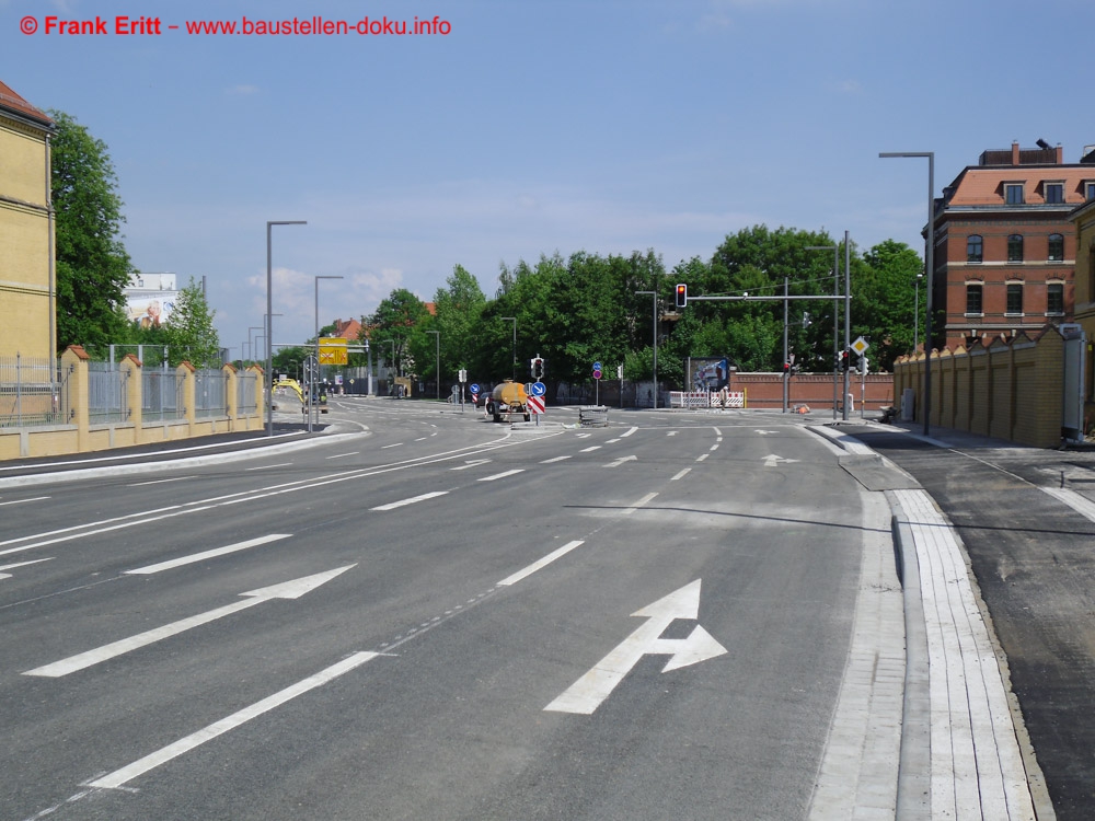 Mittlerer Ring Leipzig - Ausbau Max-Liebermann-Straße