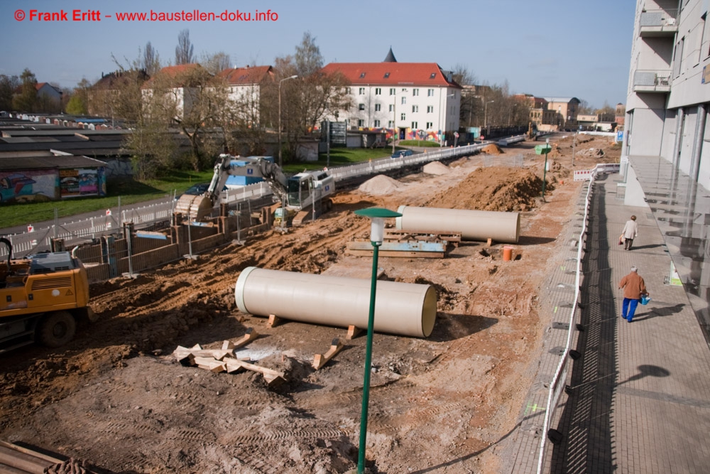 Mittlerer Ring Leipzig - Ausbau Max-Liebermann-Straße