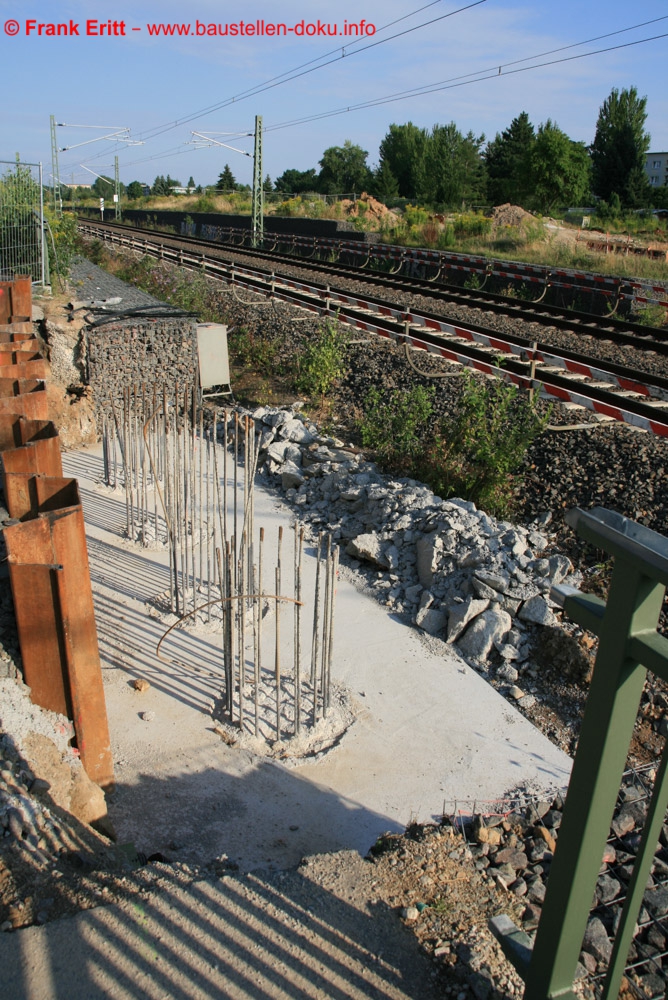 Mittlerer Ring, Neubau Fußgängerbrücke Falladastraße