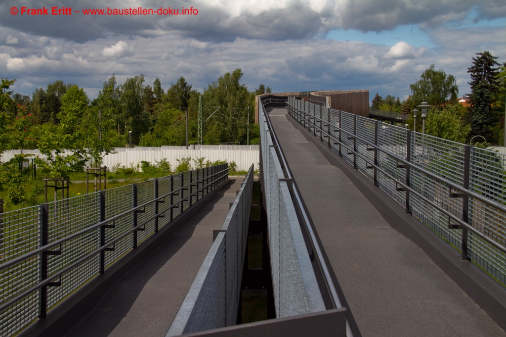 Mittlerer Ring, Neubau Fußgängerbrücke Falladastraße