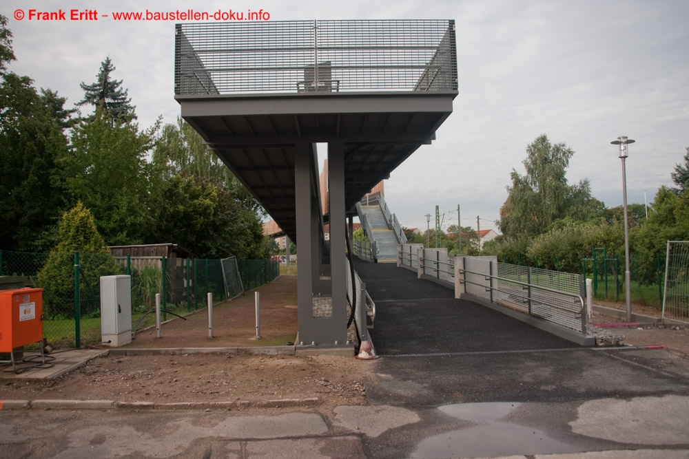 Mittlerer Ring, Neubau Fußgängerbrücke Falladastraße