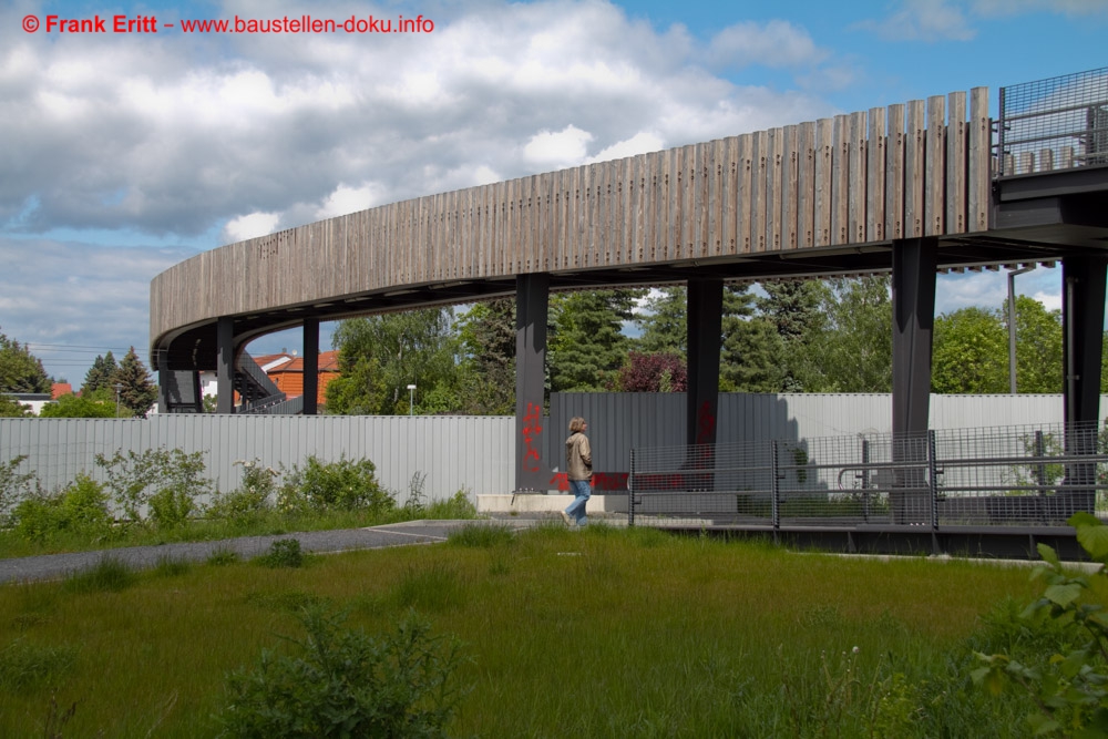 Mittlerer Ring, Neubau Fußgängerbrücke Falladastraße