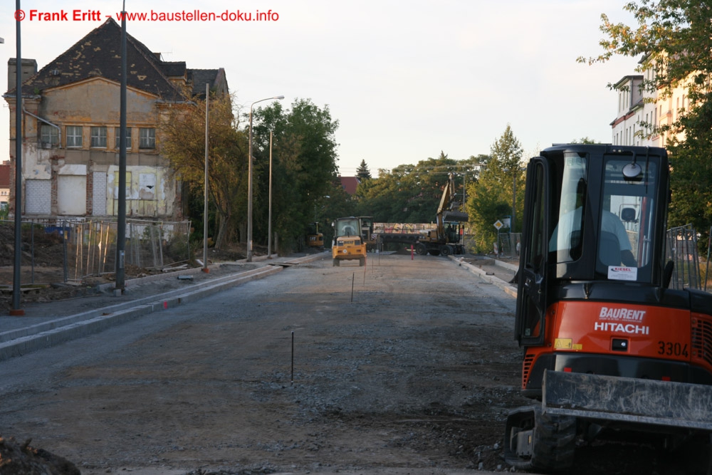 Mittlerer Ring Leipzig -  Ausbau Linkelstraße