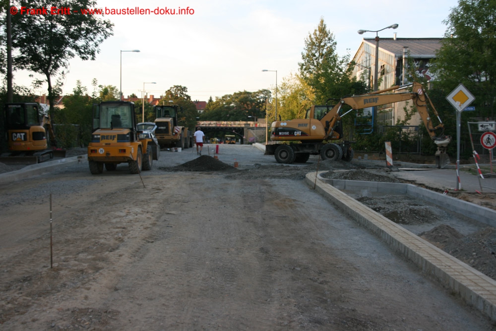 Mittlerer Ring Leipzig -  Ausbau Linkelstraße