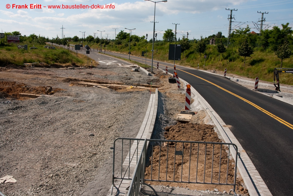 Mittlerer Ring Leipzig - Bereich B6 neu / B87 neu Pittlerstraße-Linkelstraße