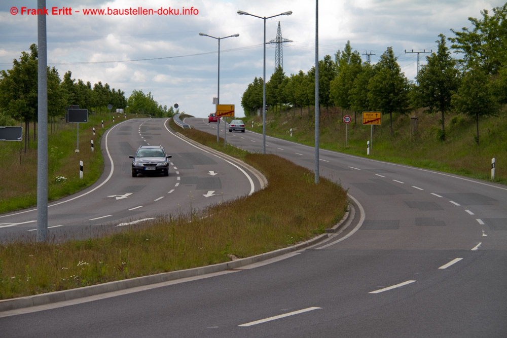 Mittlerer Ring Leipzig - Bereich B6 neu / B87 neu Pittlerstraße-Linkelstraße