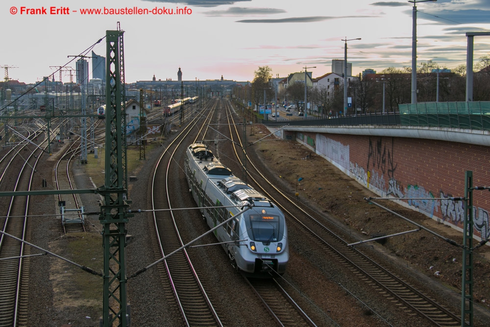 Einbindung VDE 8.2/8.3 in den Knoten Leipzig, 2. BA