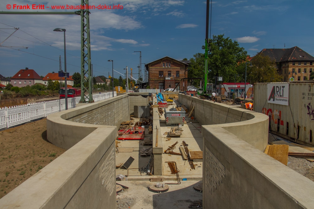 Maßnahmenkomplex Umbau Bahnhof Taucha