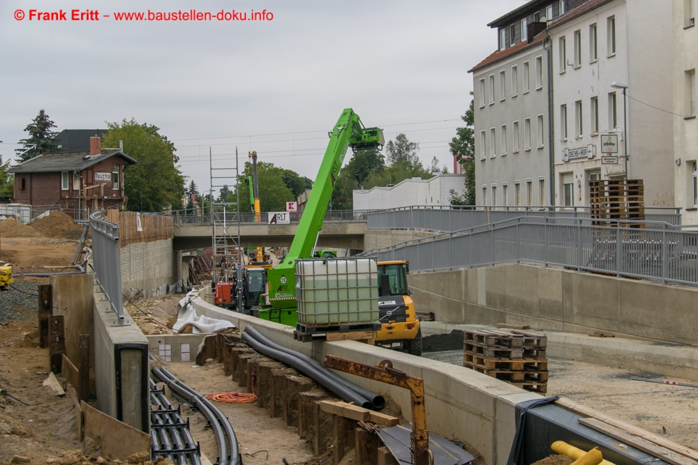 Maßnahmenkomplex Umbau Bahnhof Taucha