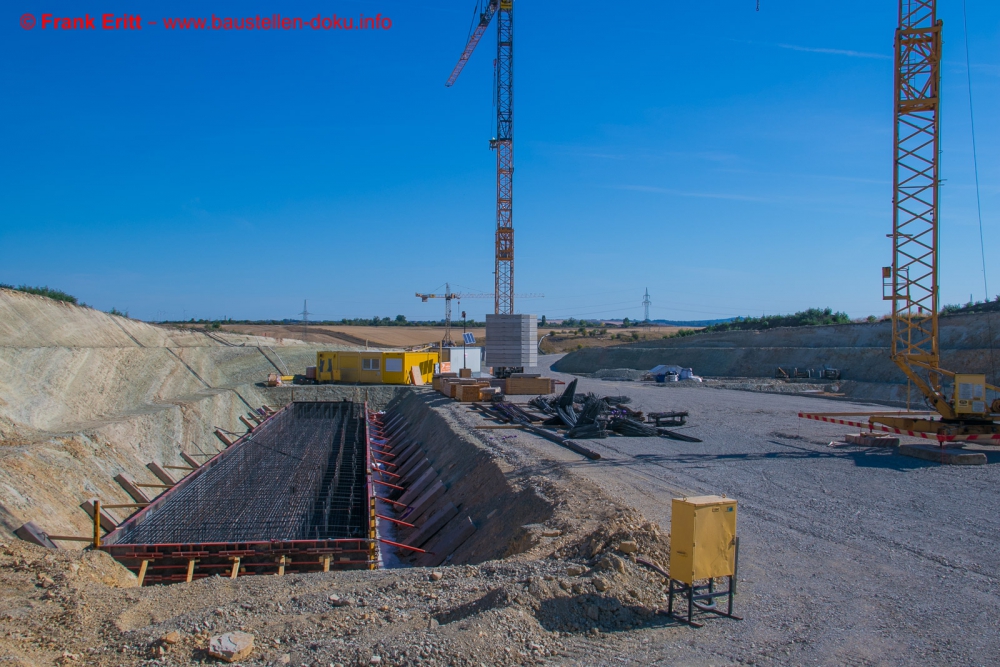 Neubau A143 - Grünbrücke Muschelkalkhänge