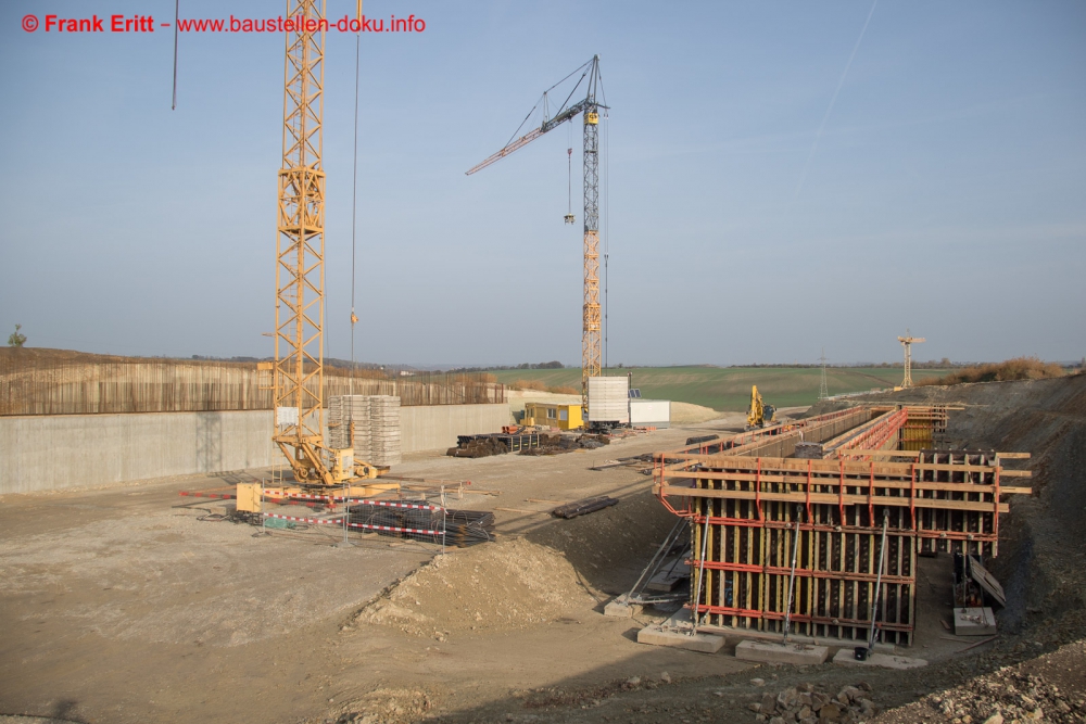 Neubau A143 - Grünbrücke Muschelkalkhänge