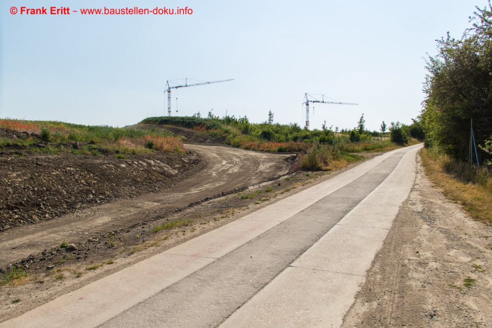 Neubau A143 - Grünbrücke Muschelkalkhänge