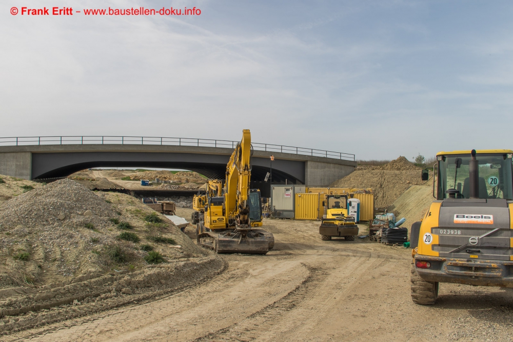 Neubau A143 - Grünbrücke Muschelkalkhänge