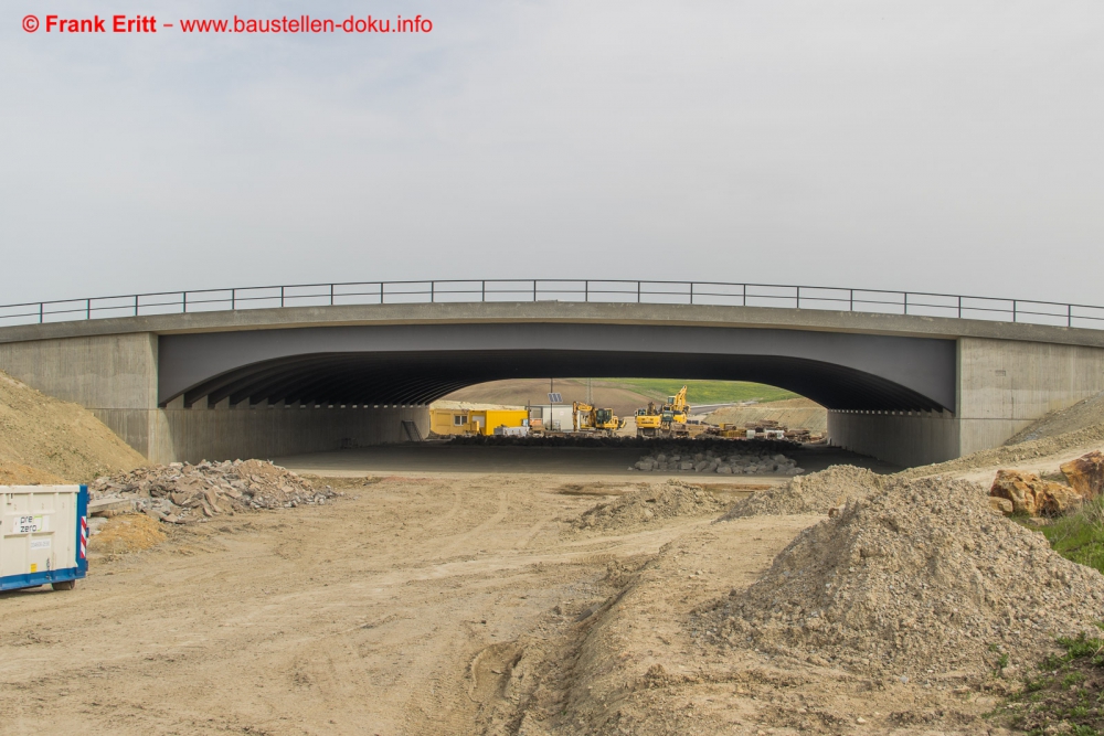 Neubau A143 - Grünbrücke Muschelkalkhänge