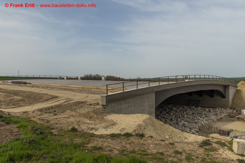 Neubau A143 - Grünbrücke Muschelkalkhänge