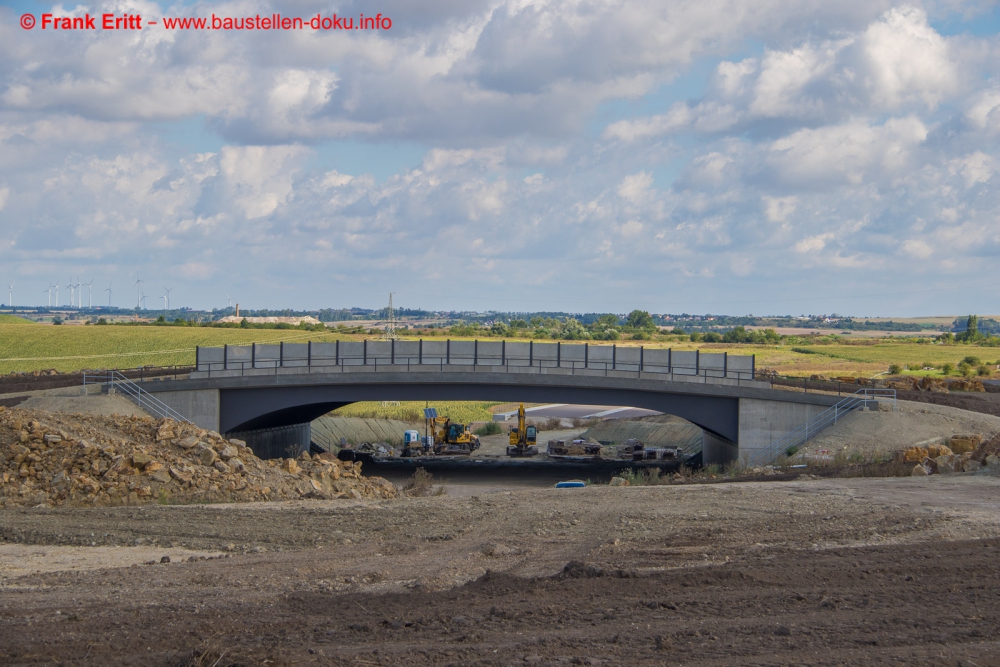 Neubau A143 - Grünbrücke Muschelkalkhänge