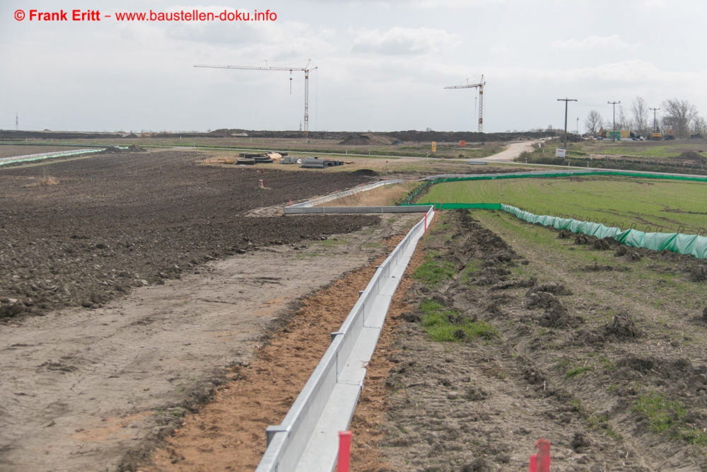 Neubau A143 - Lärmschutztunnel Salzmünde