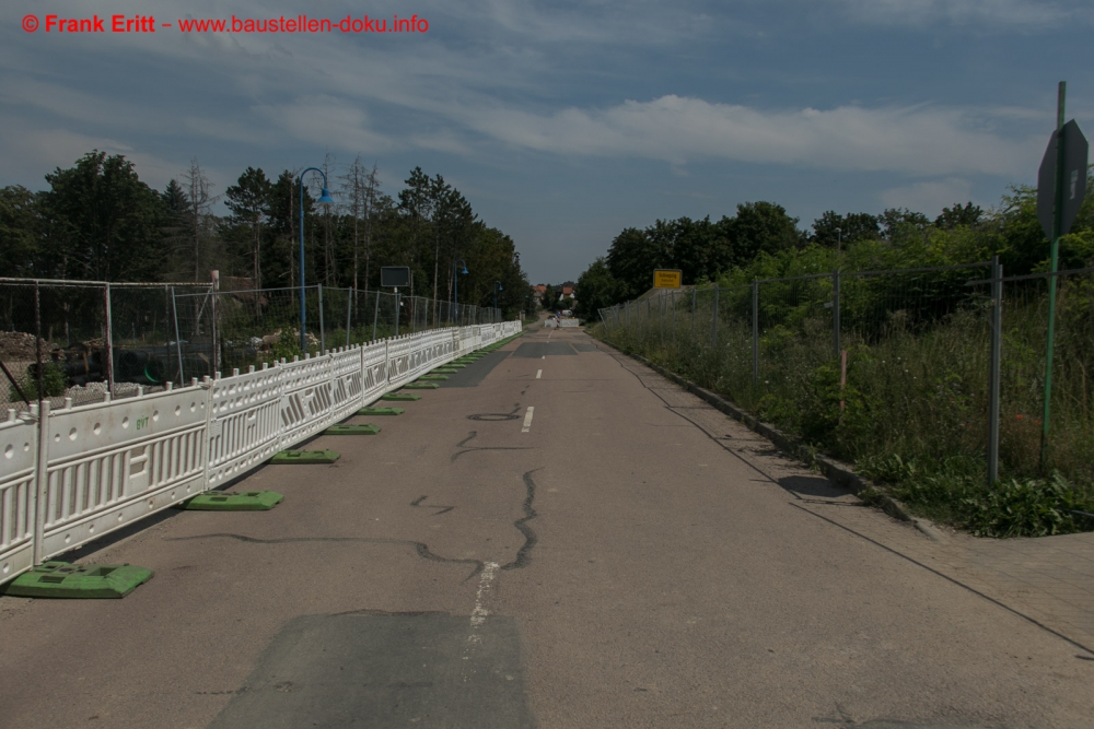 Neubau A143 - Lärmschutztunnel Salzmünde