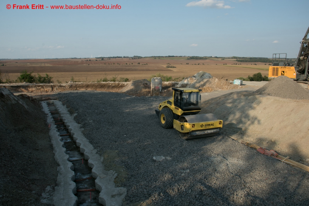 Neubau A143 - Lärmschutztunnel Salzmünde