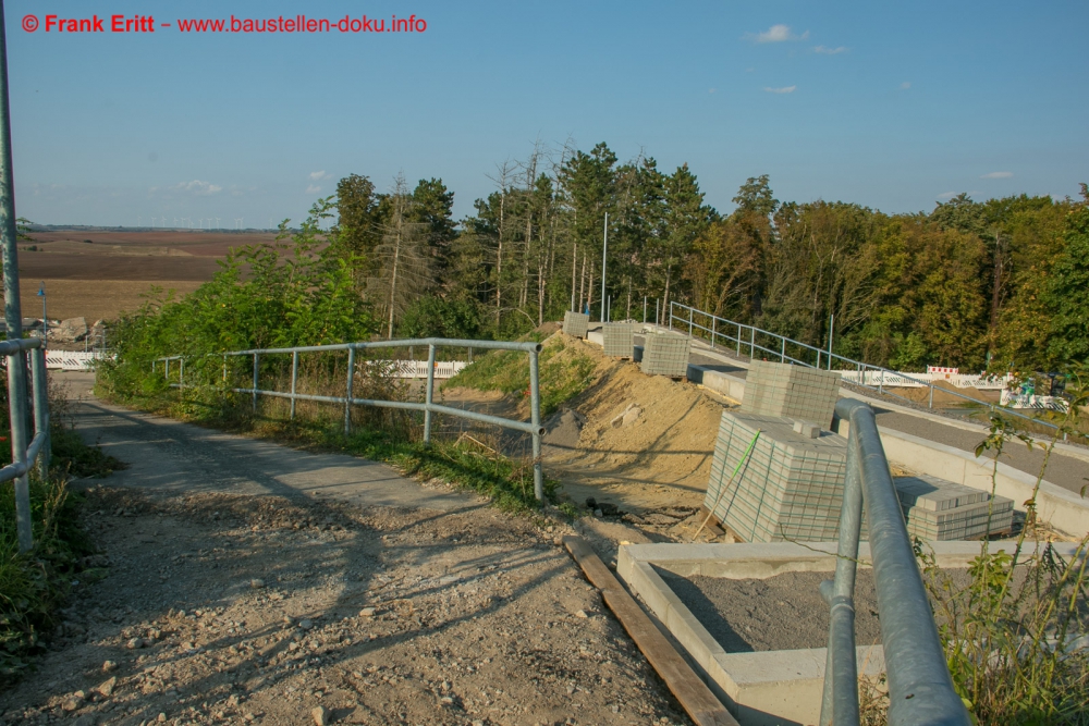 Neubau A143 - Lärmschutztunnel Salzmünde