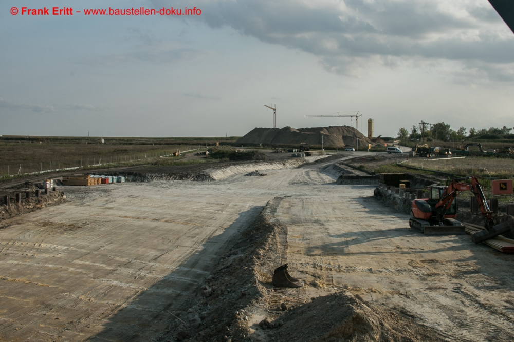 Neubau A143 - Lärmschutztunnel Salzmünde