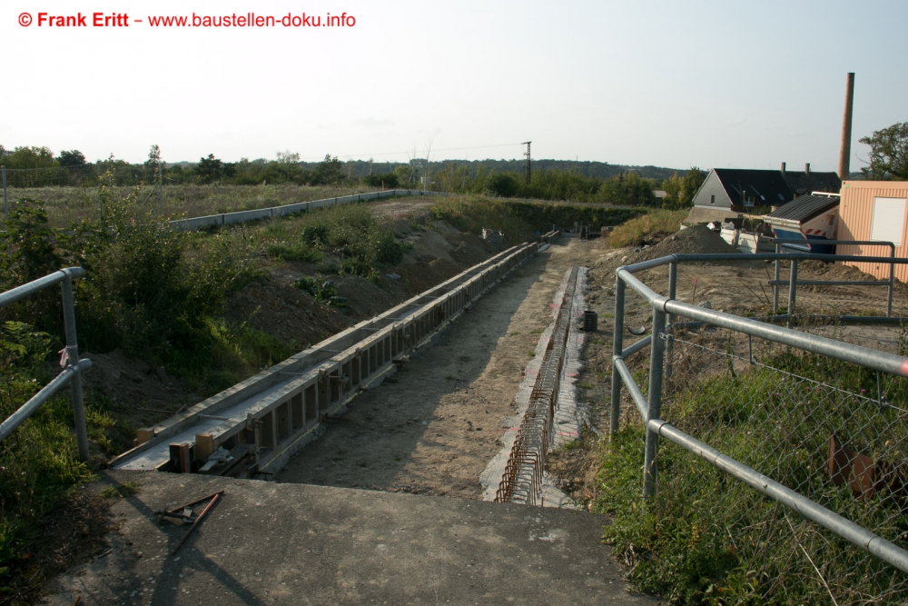 Neubau A143 - Lärmschutztunnel Salzmünde