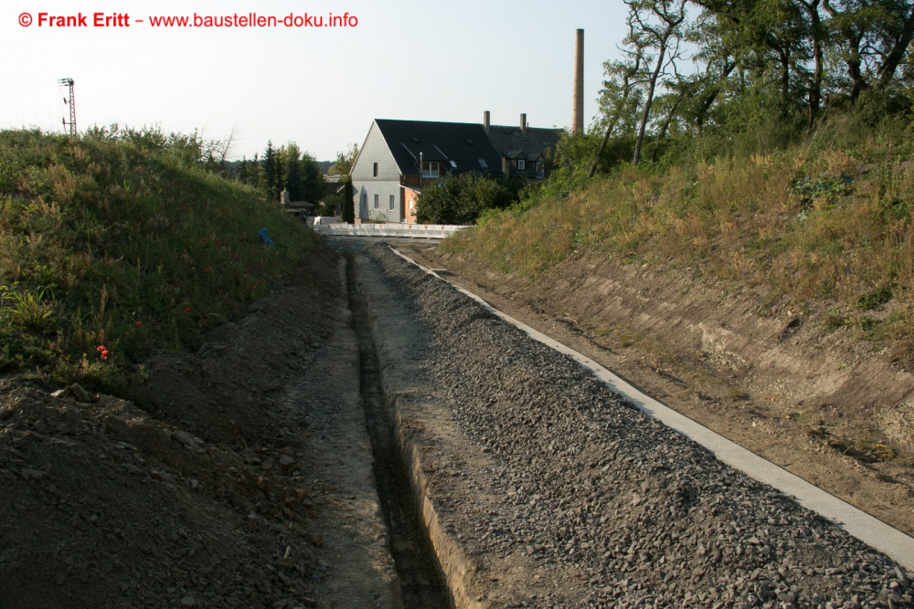 Neubau A143 - Lärmschutztunnel Salzmünde