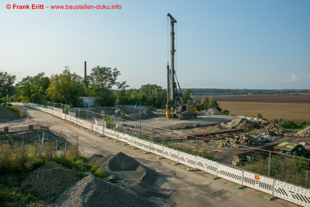 Neubau A143 - Lärmschutztunnel Salzmünde