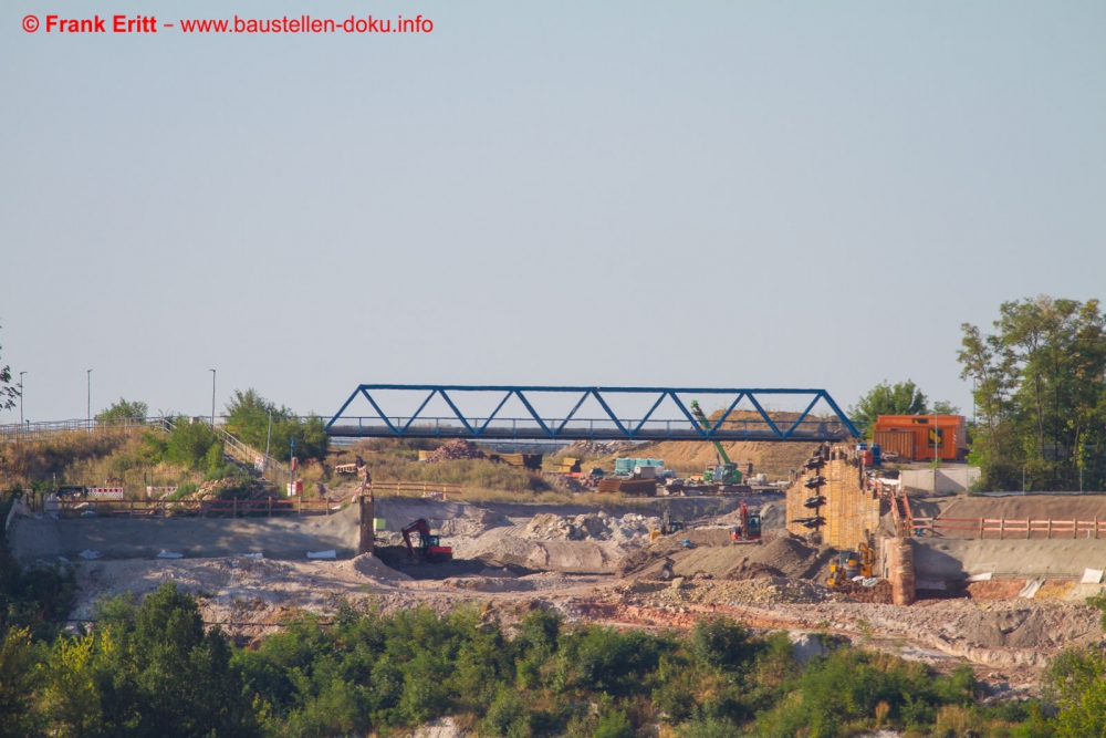 Neubau A143 - Lärmschutztunnel Salzmünde