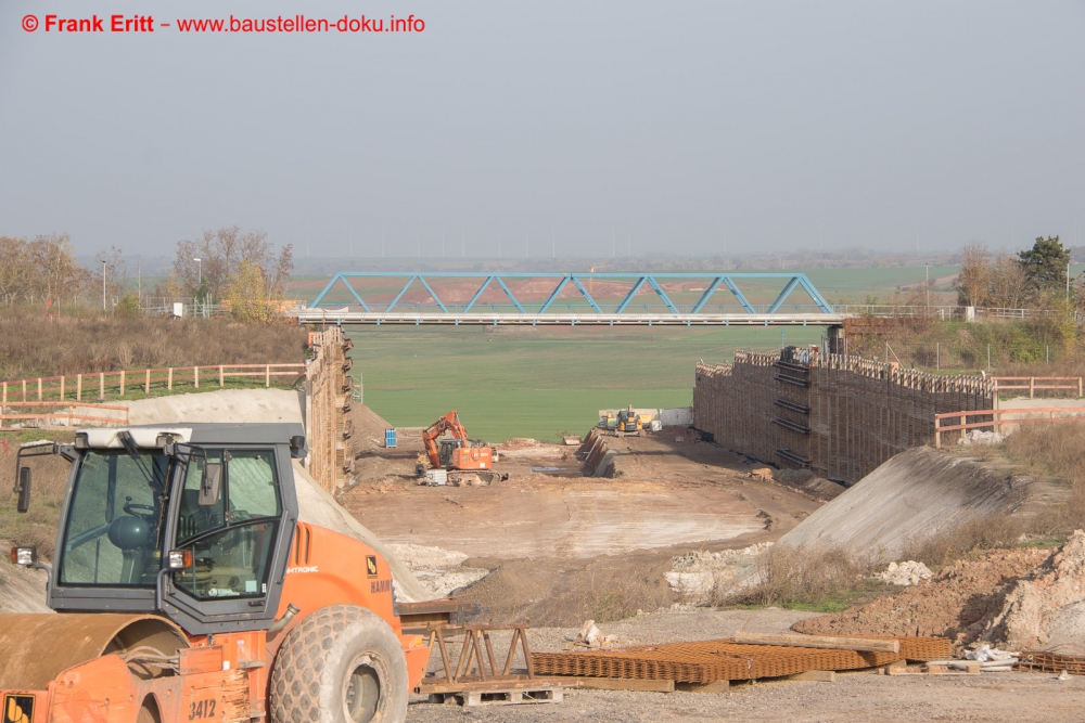 Neubau A143 - Lärmschutztunnel Salzmünde