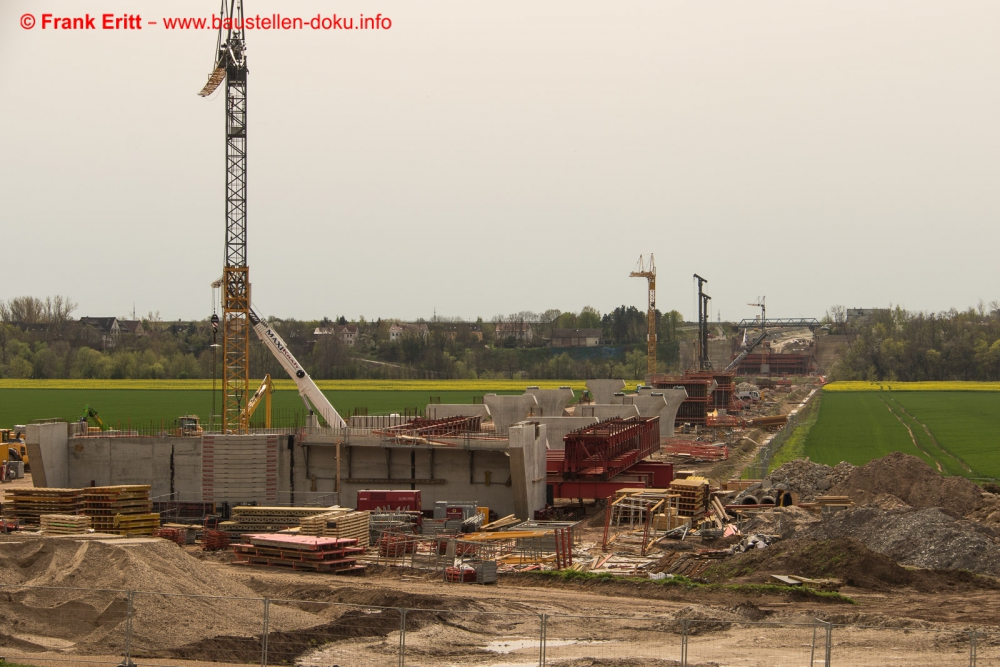 Neubau A143 Saaletalbrücke Salzmünde