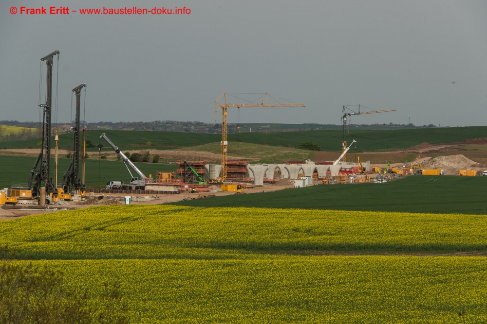 Neubau A143 Saaletalbrücke Salzmünde