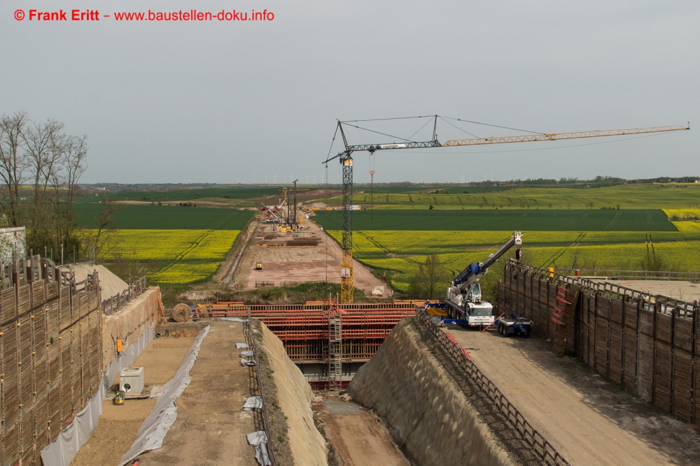 Neubau A143 Saaletalbrücke Salzmünde